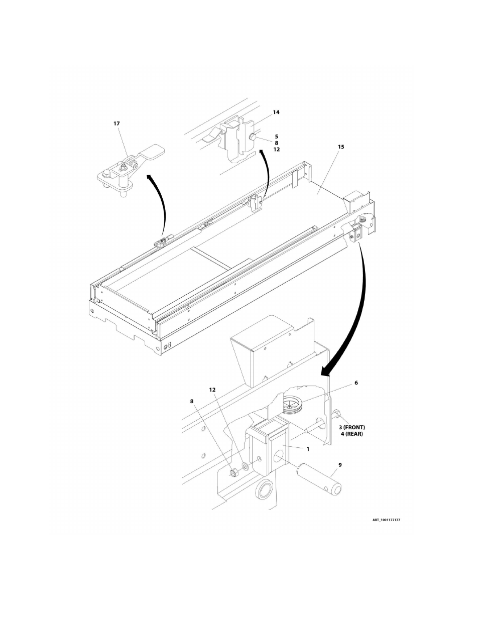 Figure 4-1. platform installation without lss | JLG 2632ES Operator Manual User Manual | Page 150 / 328