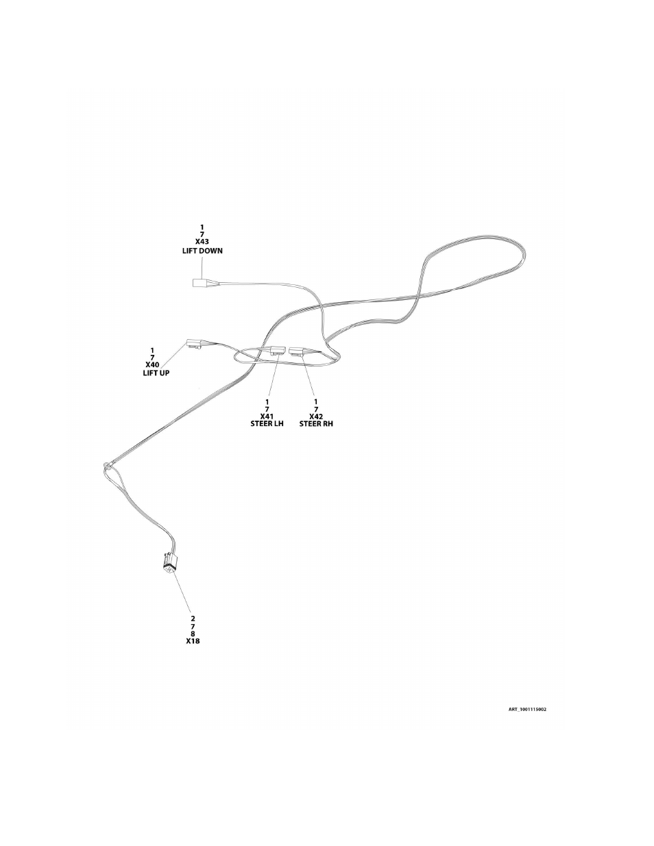 Figure 7-22. cylinder harness | JLG 2632ES Operator Manual User Manual | Page 258 / 328