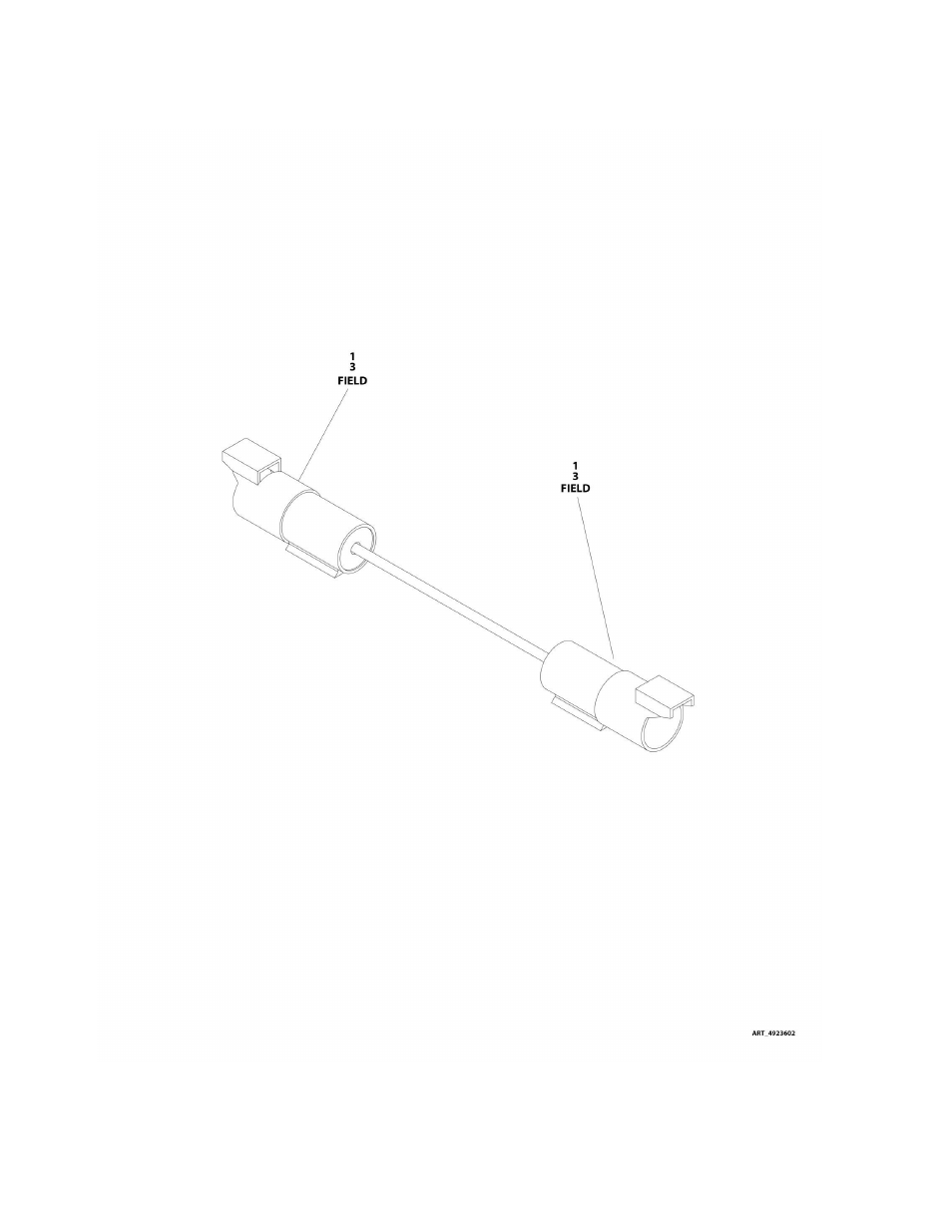 Figure 7-24. drive field connection harness | JLG 2632ES Operator Manual User Manual | Page 262 / 328