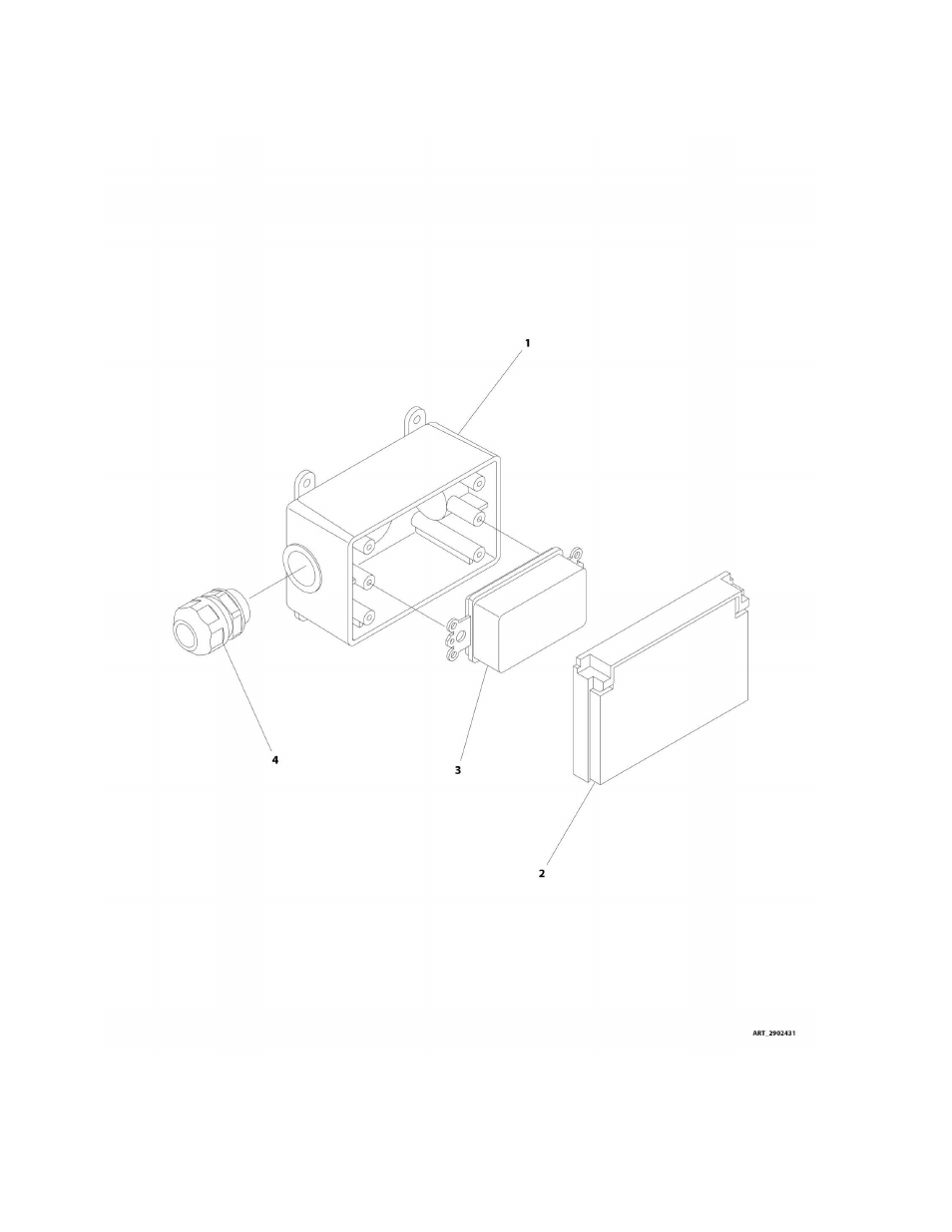 Figure 7-35. receptacle box kit - 110v gfi | JLG 2632ES Operator Manual User Manual | Page 284 / 328