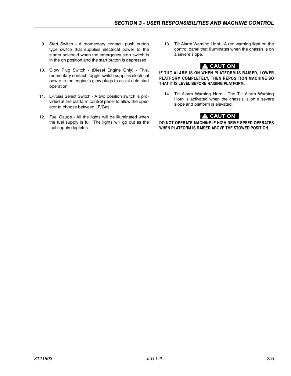 JLG 400CRT Operator Manual User Manual | Page 25 / 46