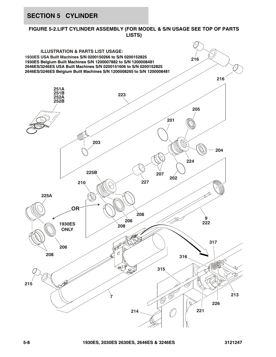 JLG 3246ES Parts Manual User Manual | Page 132 / 214