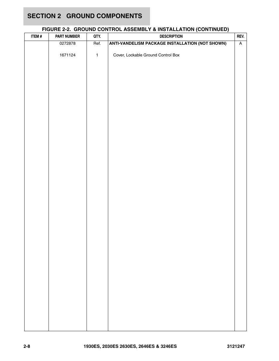 JLG 3246ES Parts Manual User Manual | Page 54 / 214