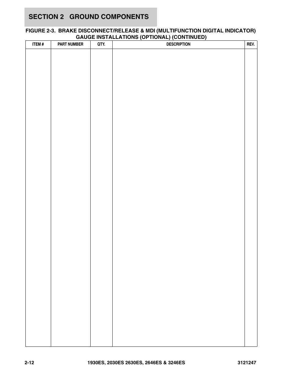 JLG 3246ES Parts Manual User Manual | Page 58 / 214