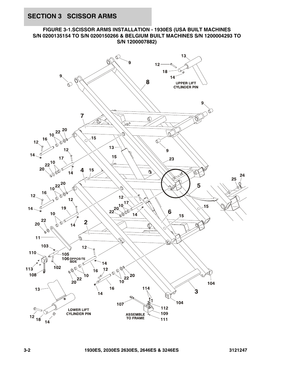 JLG 3246ES Parts Manual User Manual | Page 60 / 214