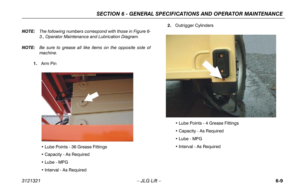 JLG 67SL Operator Manual User Manual | Page 73 / 86