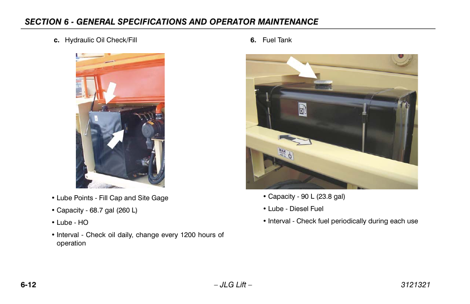 JLG 67SL Operator Manual User Manual | Page 76 / 86