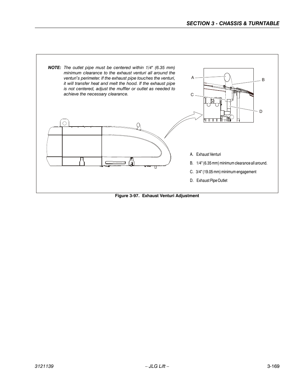 Exhaust venturi adjustment -169 | JLG 800S Service Manual User Manual | Page 215 / 372