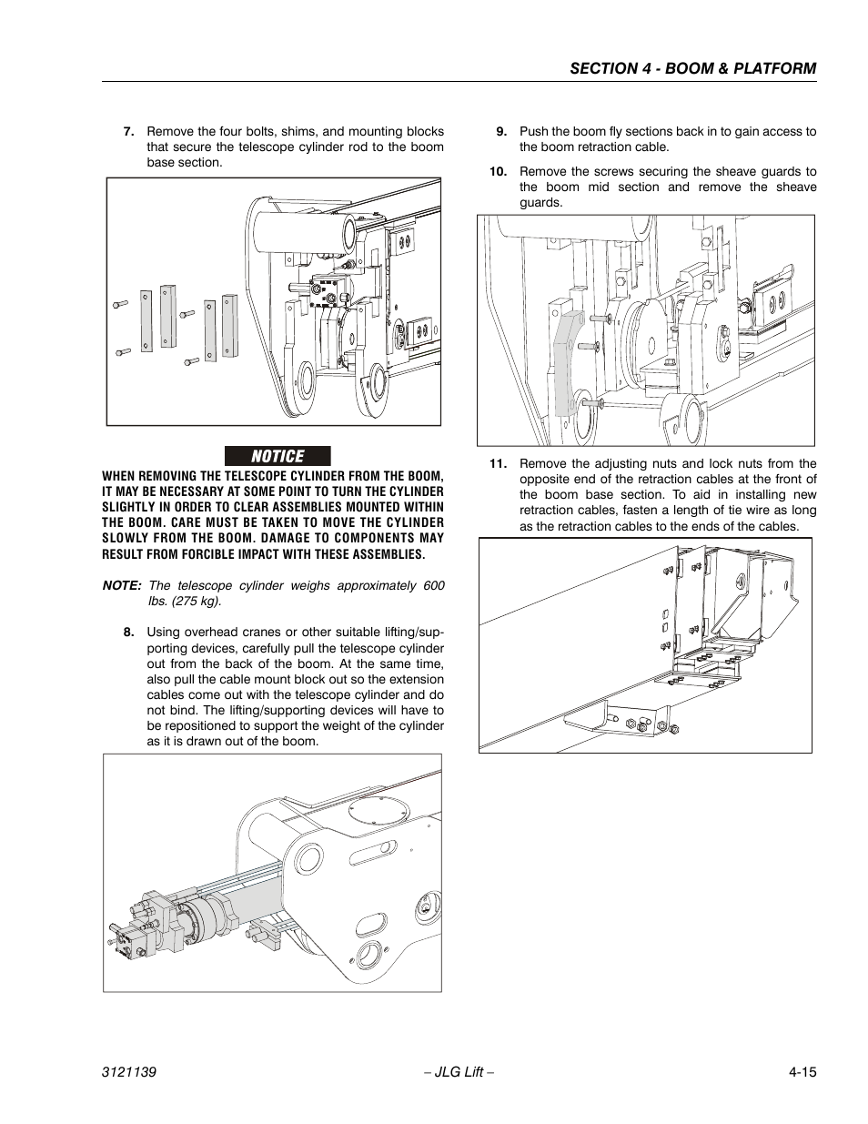 JLG 800S Service Manual User Manual | Page 231 / 372