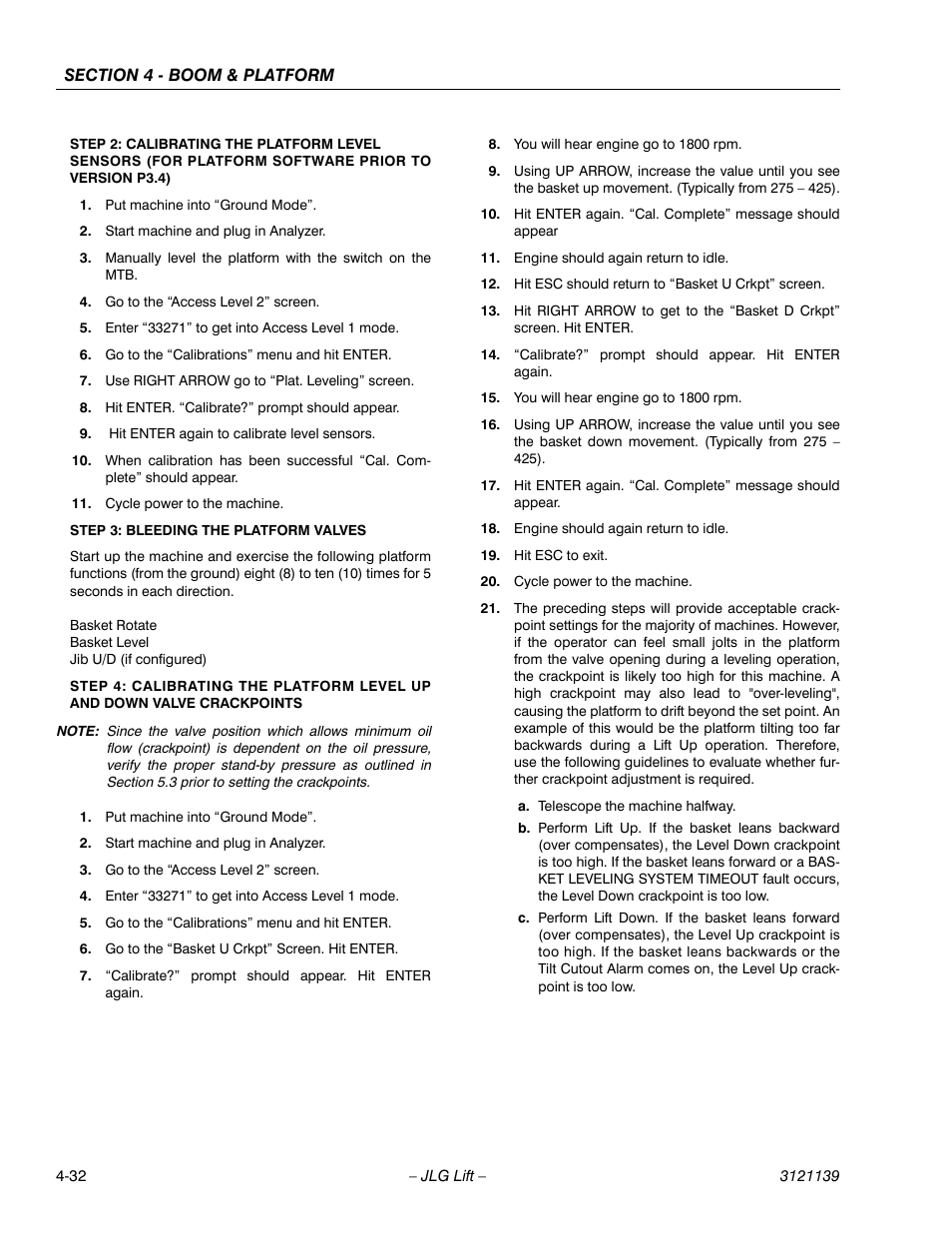 JLG 800S Service Manual User Manual | Page 248 / 372