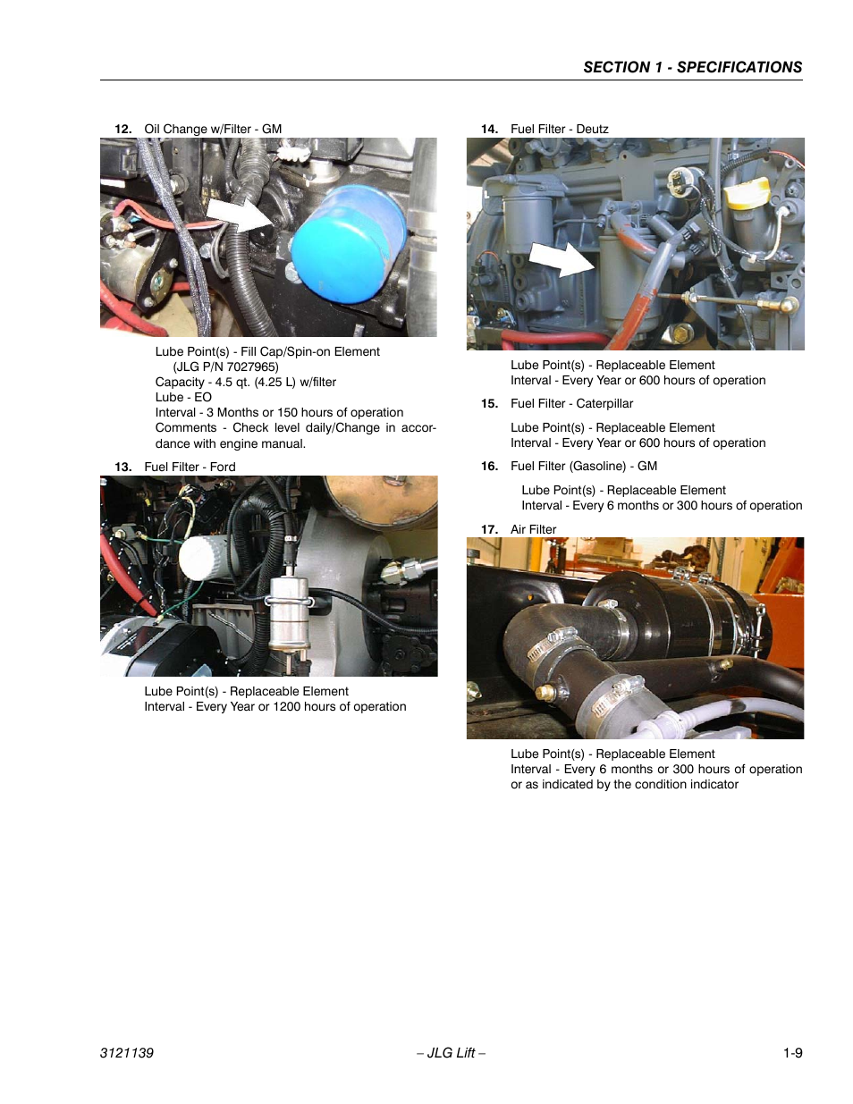 JLG 800S Service Manual User Manual | Page 25 / 372
