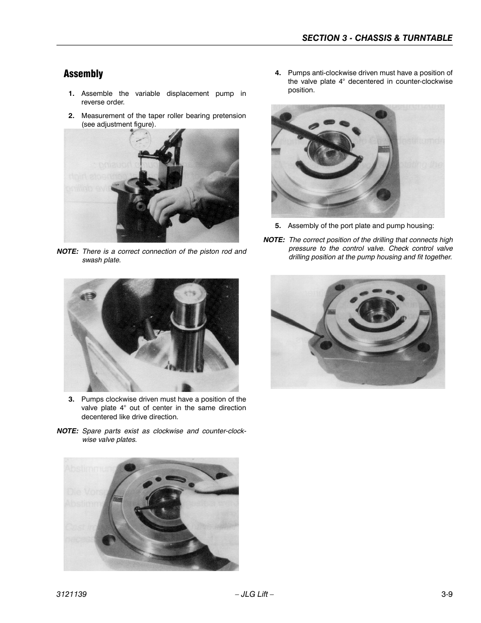 Assembly, Assembly -9 | JLG 800S Service Manual User Manual | Page 55 / 372