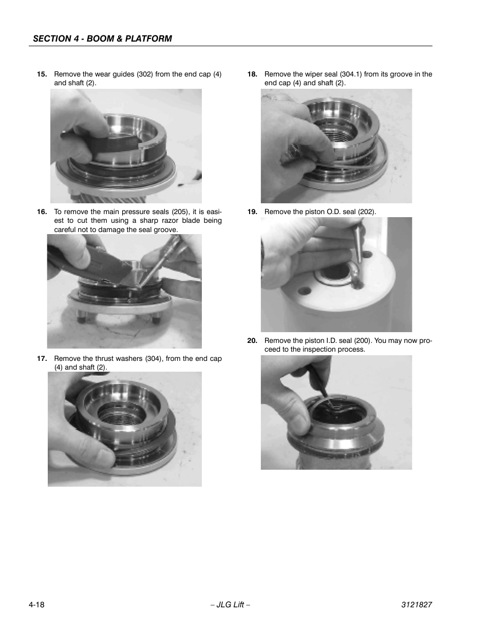 JLG M400 Service Manual Service Manual User Manual | Page 134 / 258