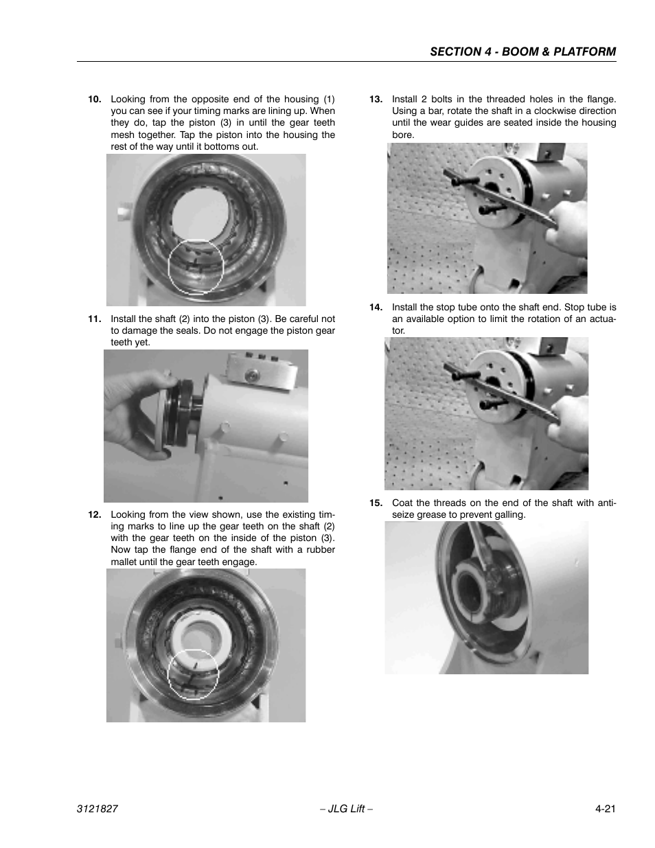 JLG M400 Service Manual Service Manual User Manual | Page 137 / 258