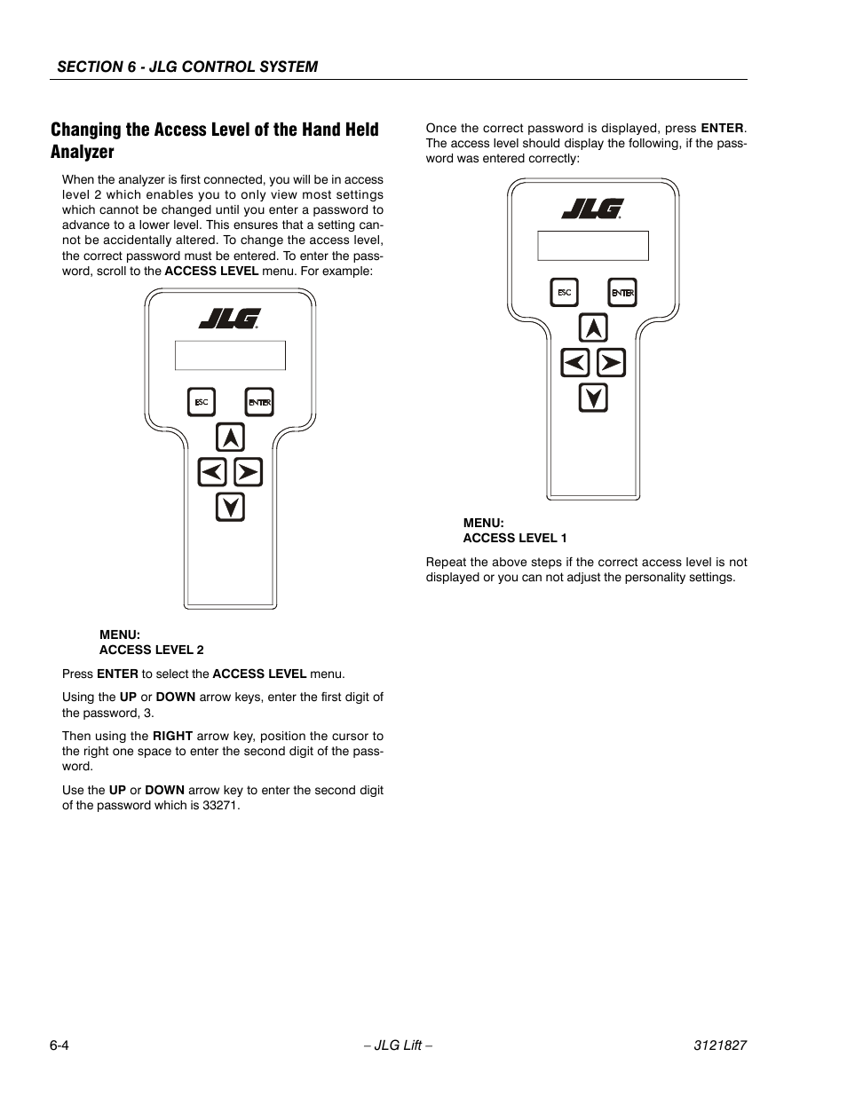 JLG M400 Service Manual Service Manual User Manual | Page 184 / 258