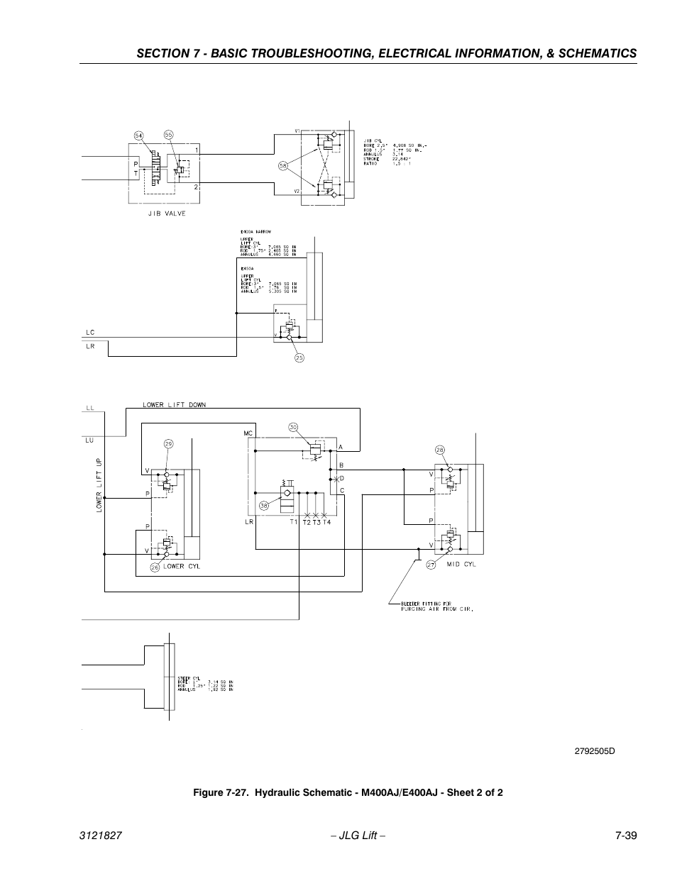 JLG M400 Service Manual Service Manual User Manual | Page 253 / 258