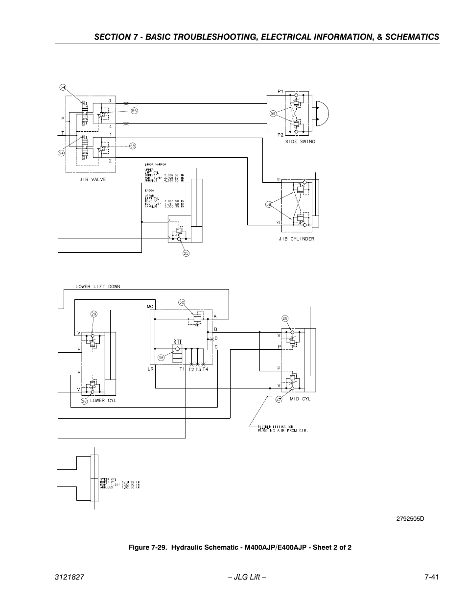 JLG M400 Service Manual Service Manual User Manual | Page 255 / 258