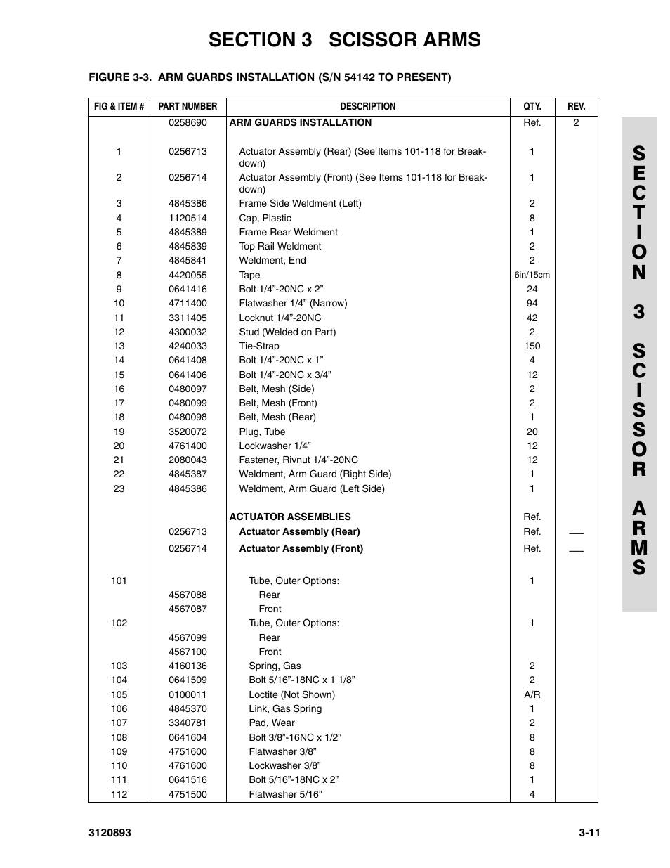 JLG 26MRT Parts Manual User Manual | Page 67 / 130