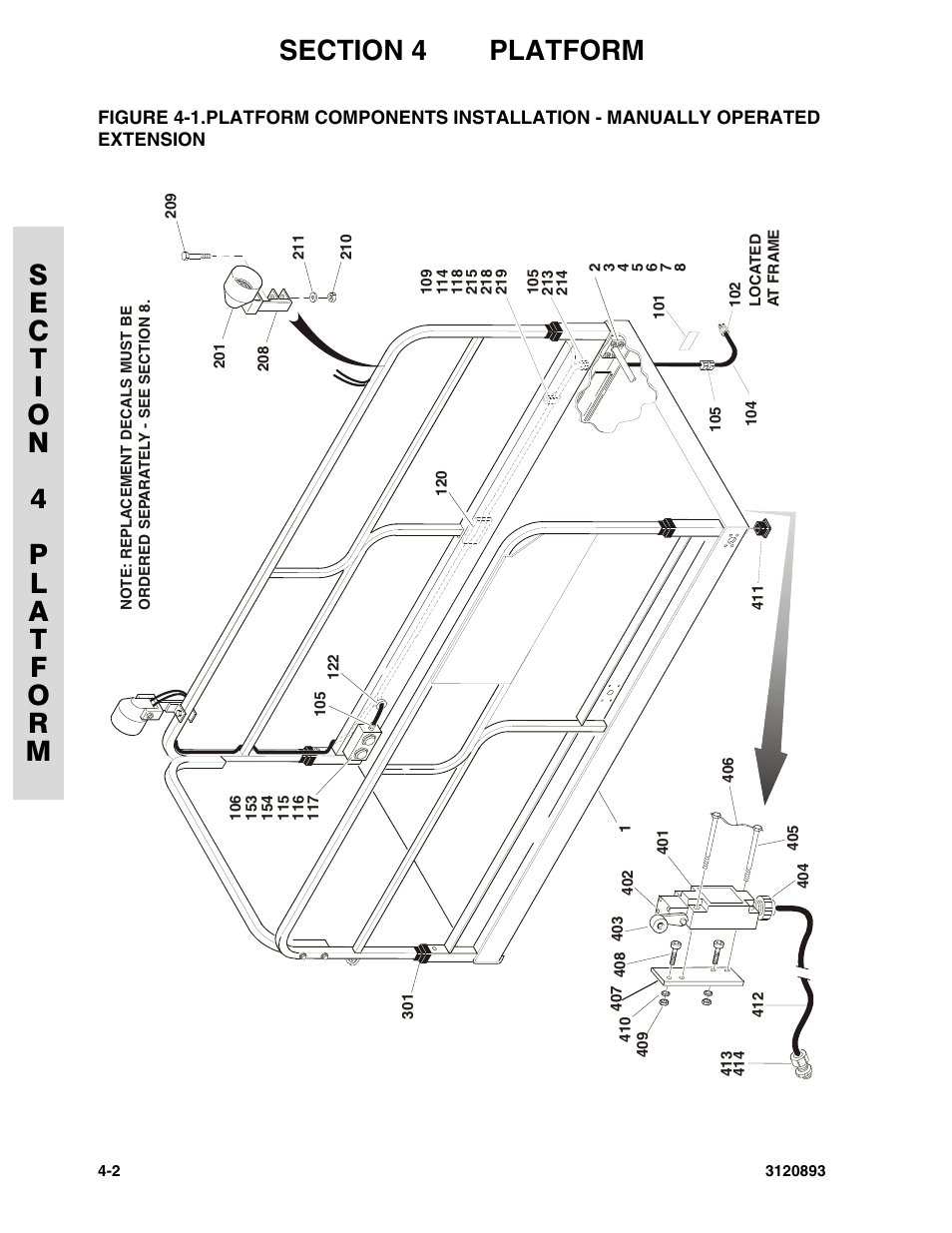Extension -2 | JLG 26MRT Parts Manual User Manual | Page 70 / 130