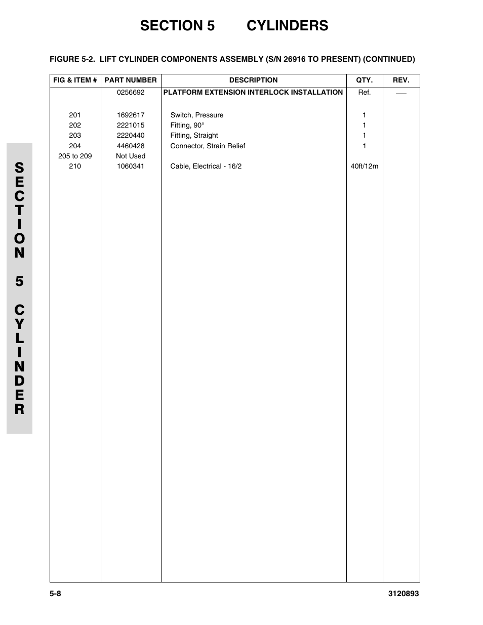 JLG 26MRT Parts Manual User Manual | Page 94 / 130