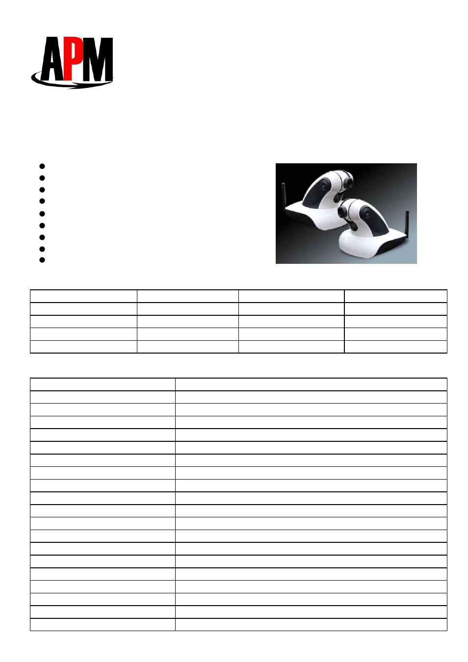 APM AAL-9683 User Manual | 2 pages