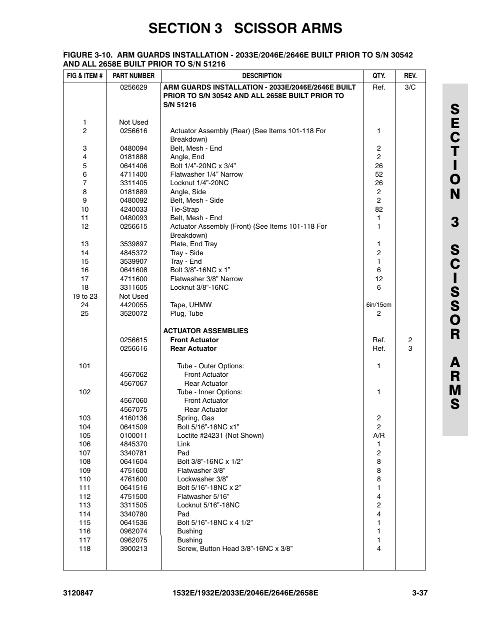 JLG 2658E Parts Manual User Manual | Page 111 / 244