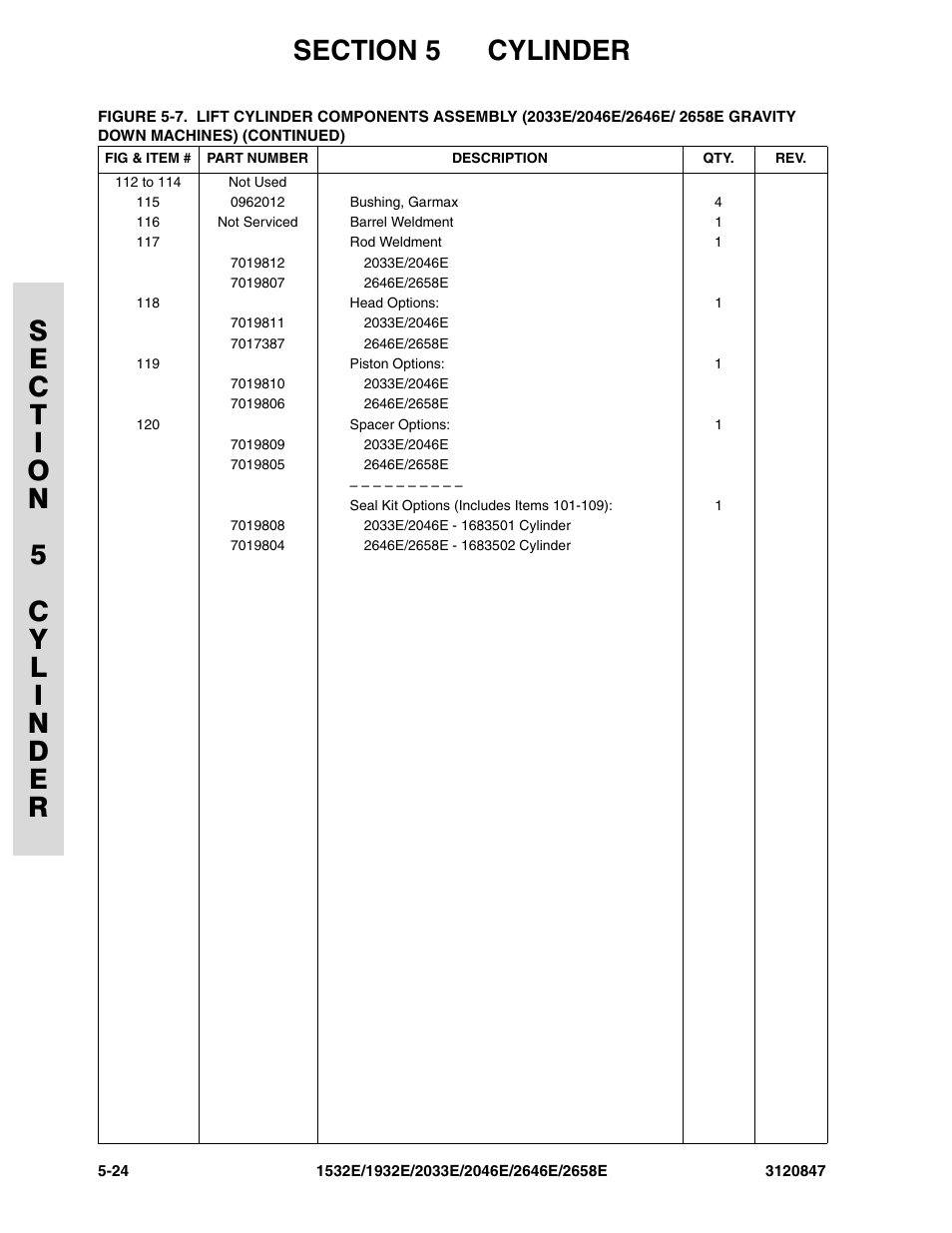 JLG 2658E Parts Manual User Manual | Page 180 / 244