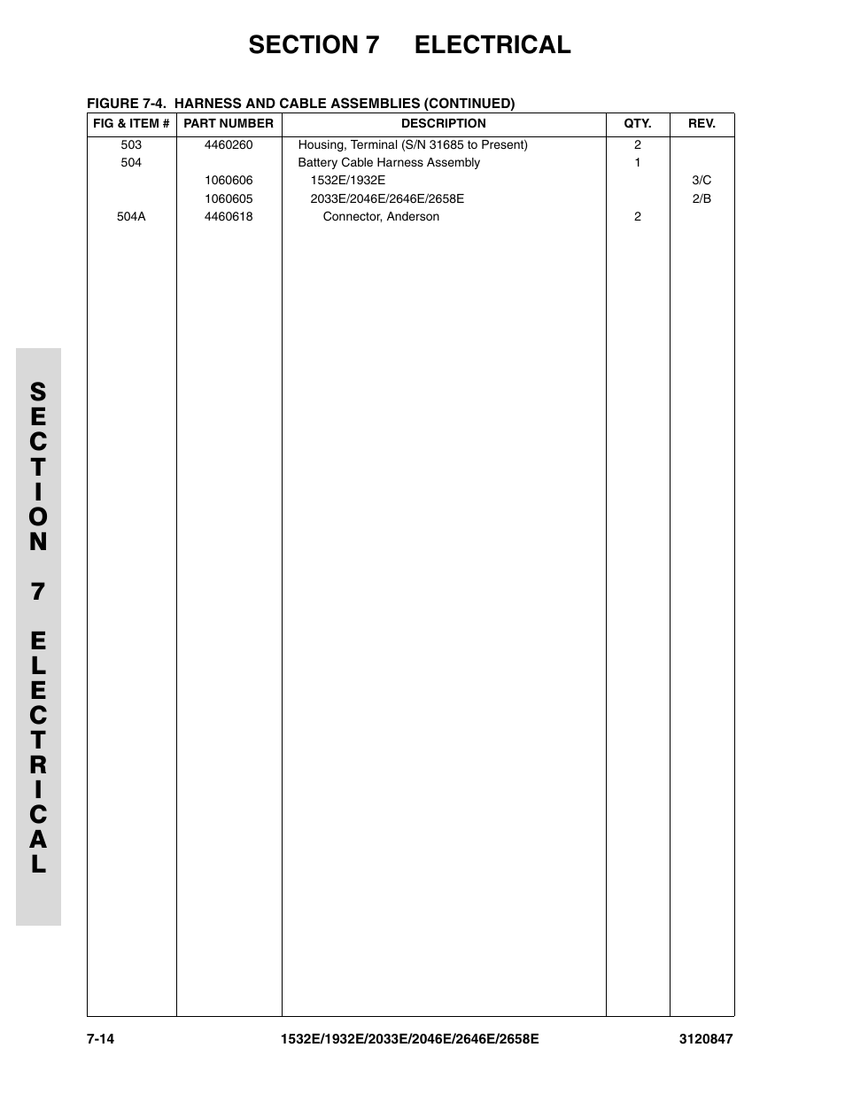 JLG 2658E Parts Manual User Manual | Page 208 / 244