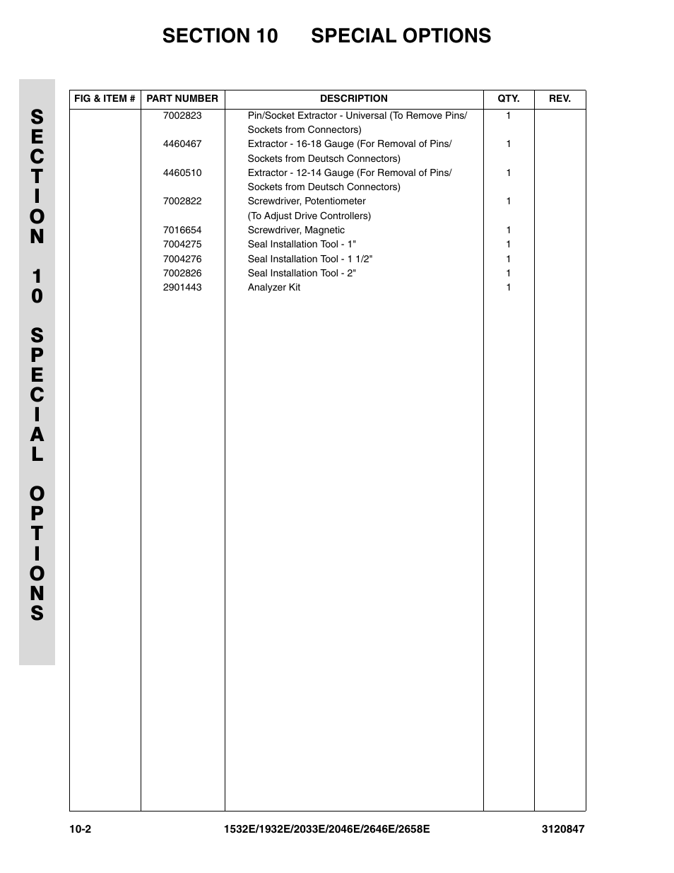 JLG 2658E Parts Manual User Manual | Page 234 / 244