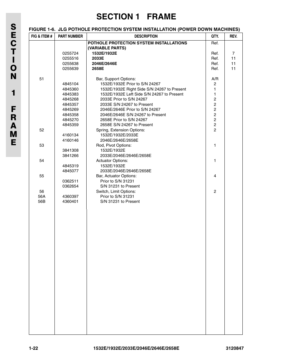 JLG 2658E Parts Manual User Manual | Page 28 / 244