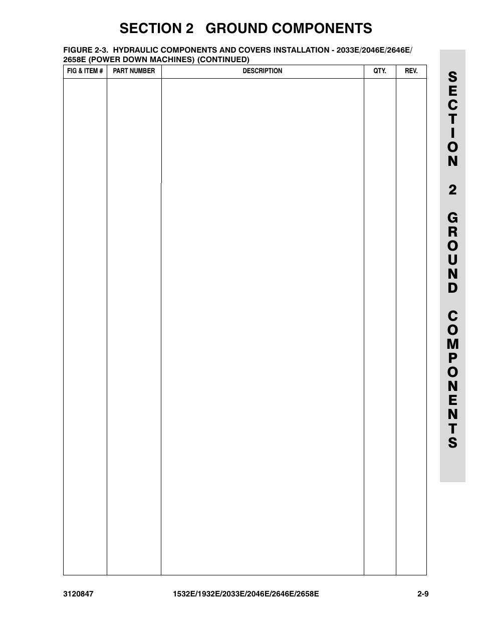 JLG 2658E Parts Manual User Manual | Page 59 / 244