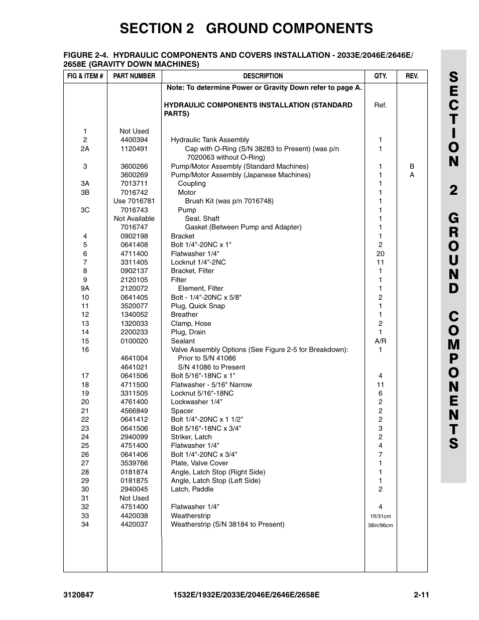 JLG 2658E Parts Manual User Manual | Page 61 / 244