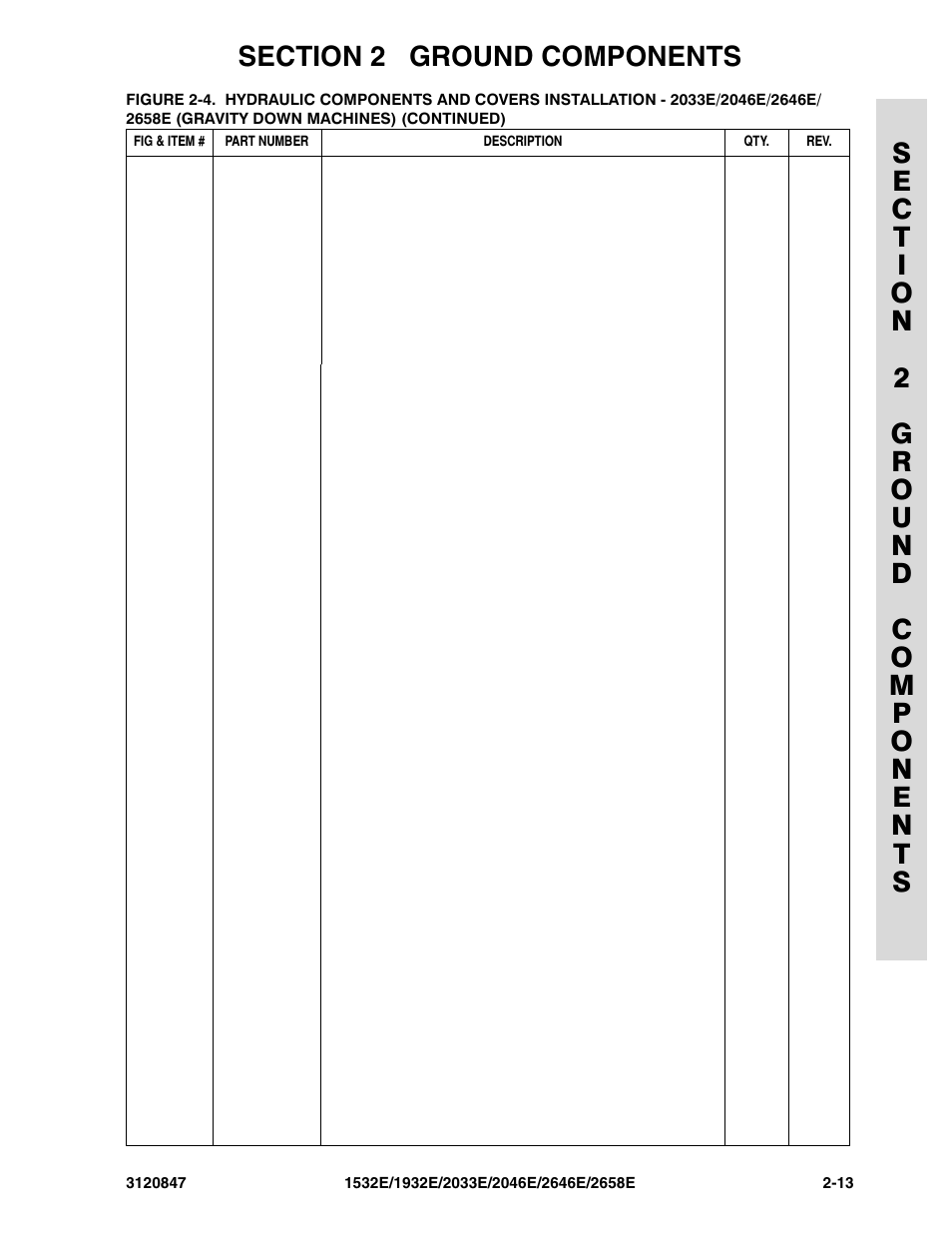 JLG 2658E Parts Manual User Manual | Page 63 / 244