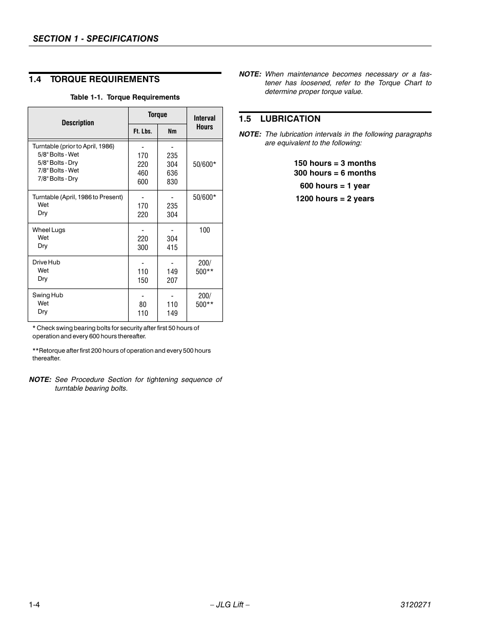 JLG 80HX_HX+6_HXER ANSI Service Manual User Manual | Page 16 / 176