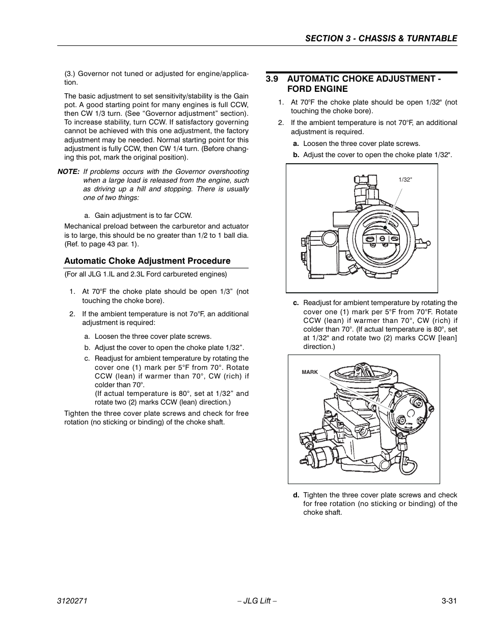 JLG 80HX_HX+6_HXER ANSI Service Manual User Manual | Page 69 / 176