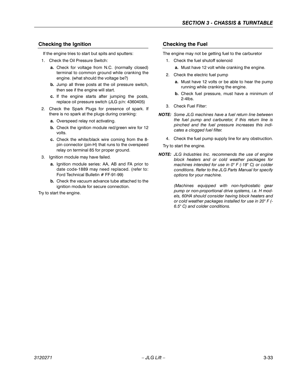 JLG 80HX_HX+6_HXER ANSI Service Manual User Manual | Page 71 / 176