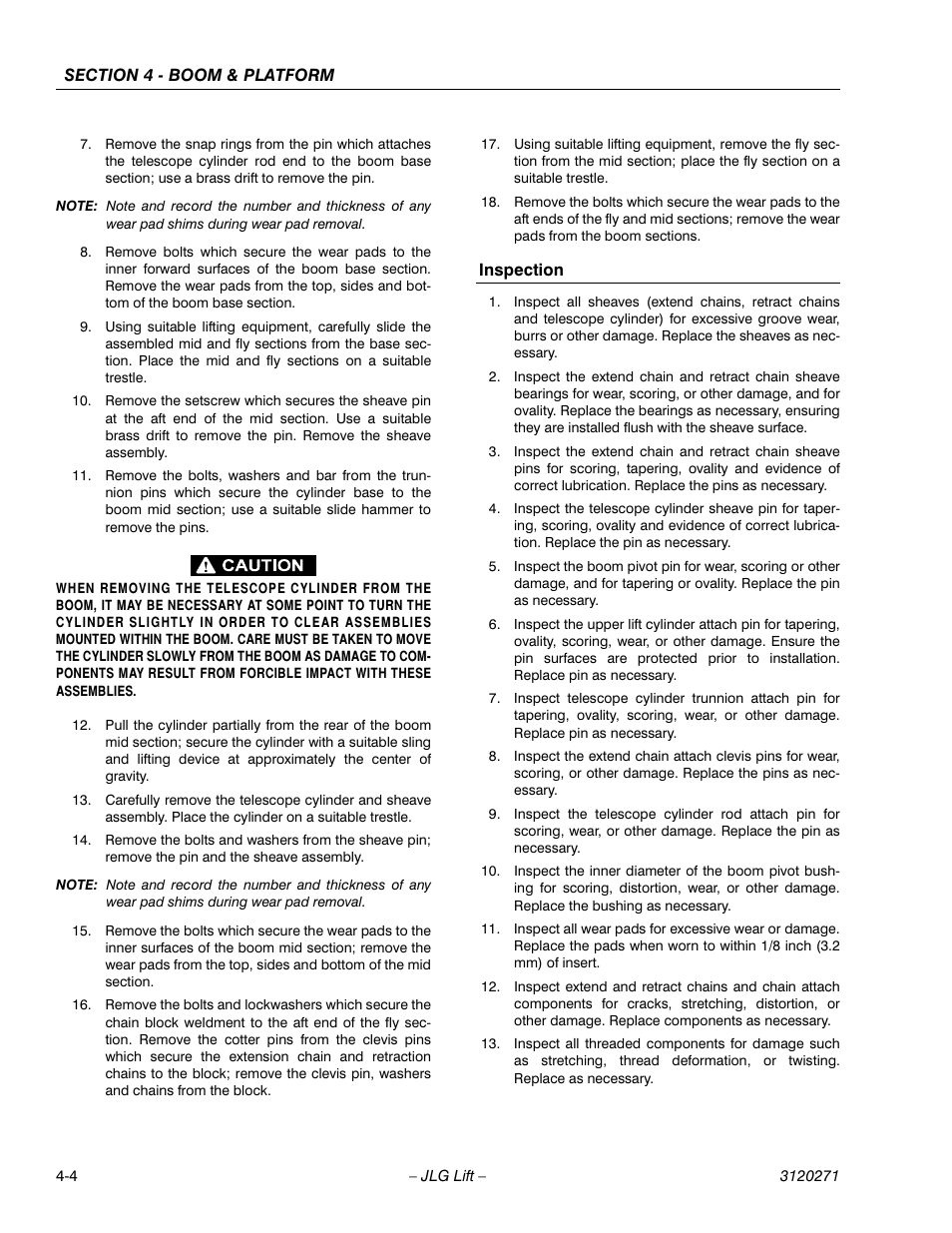 JLG 80HX_HX+6_HXER ANSI Service Manual User Manual | Page 84 / 176
