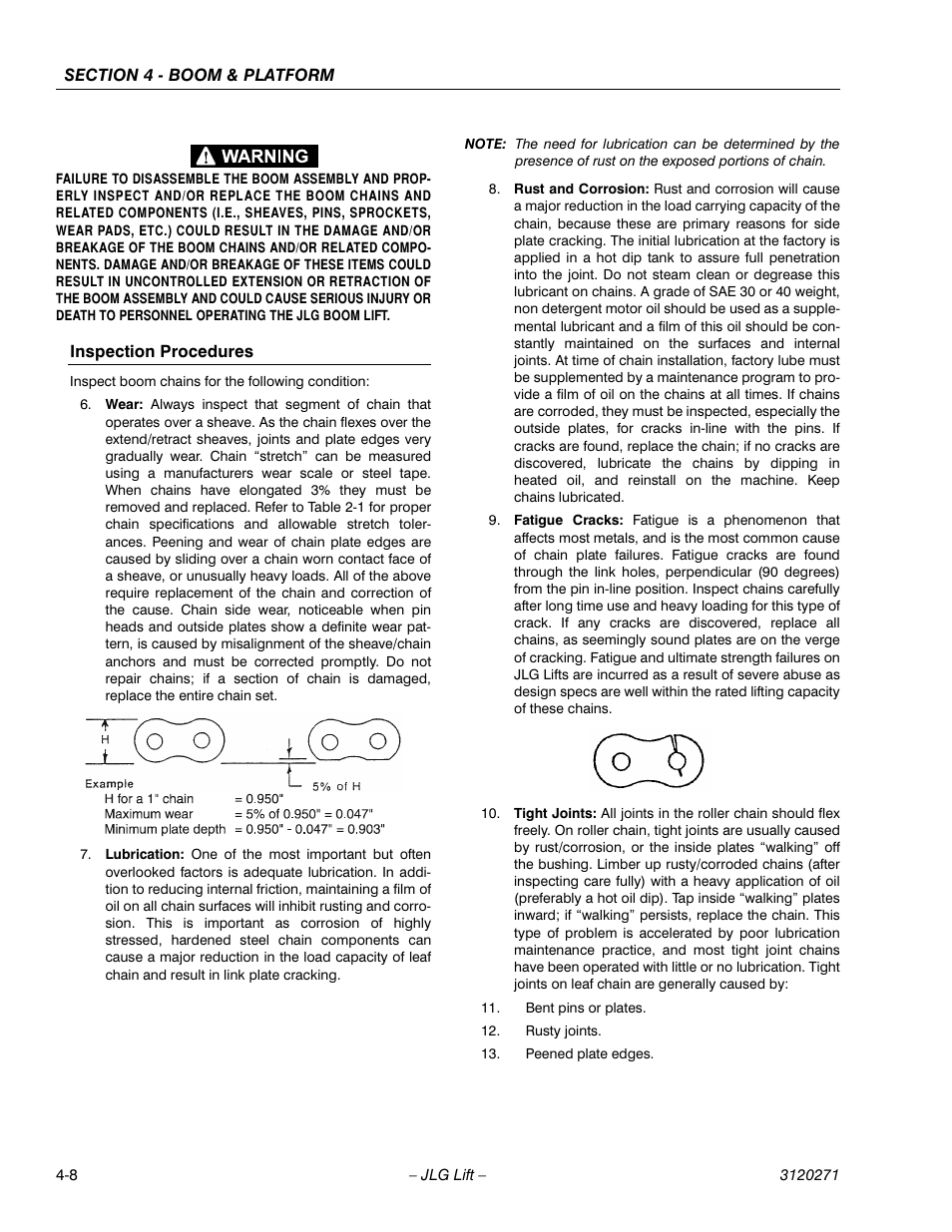 JLG 80HX_HX+6_HXER ANSI Service Manual User Manual | Page 88 / 176