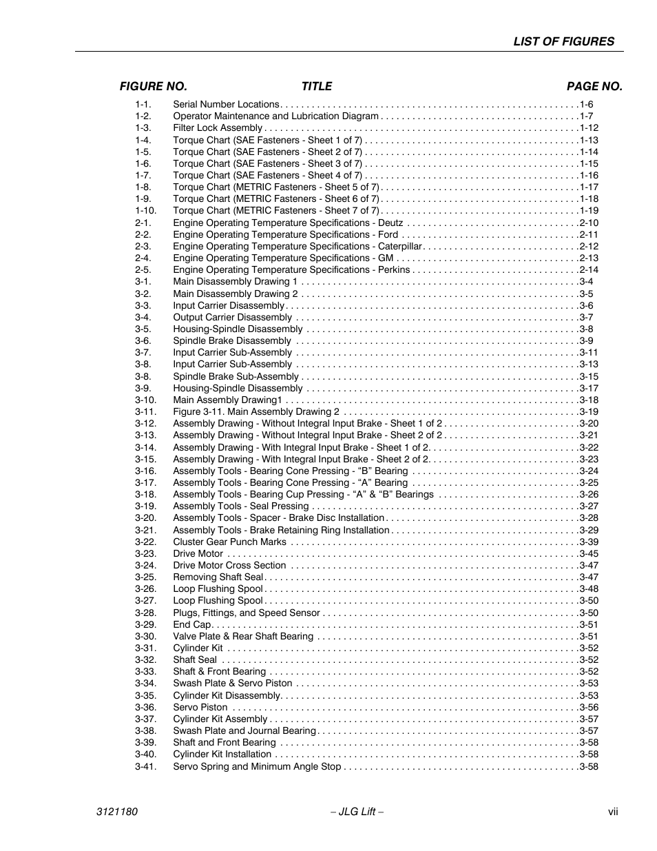 JLG 450A_AJ Series II Service Manual User Manual | Page 11 / 472