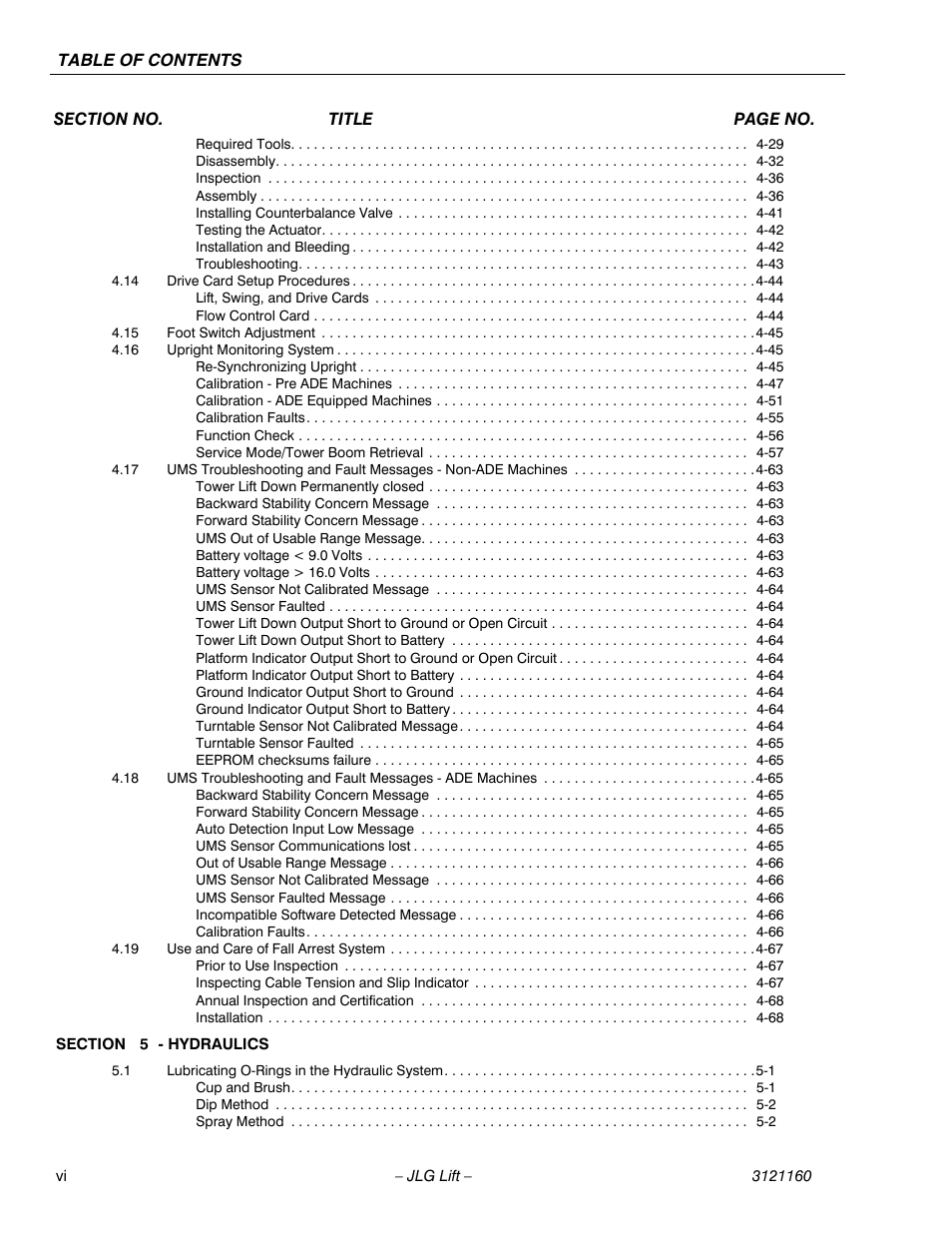 JLG 740AJ Service Manual User Manual | Page 10 / 408