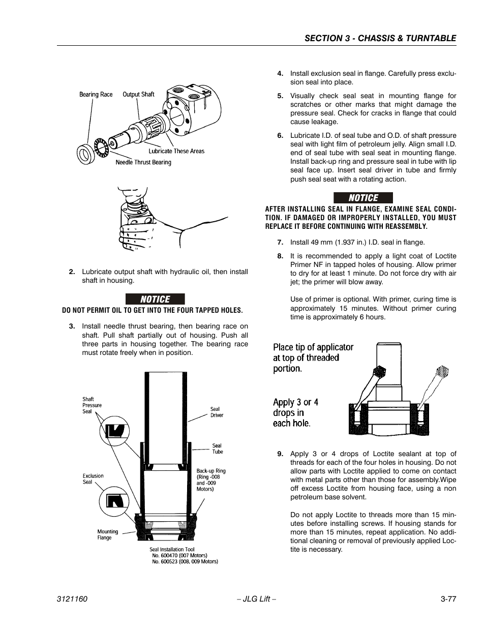 JLG 740AJ Service Manual User Manual | Page 129 / 408