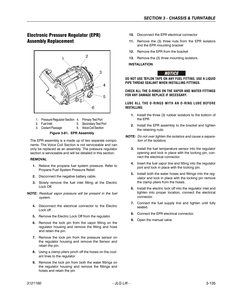 Epr assembly -135 | JLG 740AJ Service Manual User Manual | Page 187 / 408