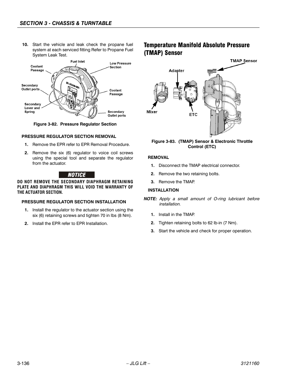 Pressure regulator section -136 | JLG 740AJ Service Manual User Manual | Page 188 / 408