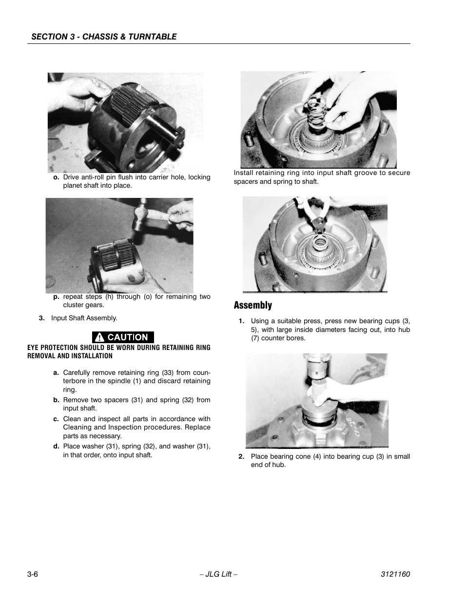 Assembly, Assembly -6 | JLG 740AJ Service Manual User Manual | Page 58 / 408