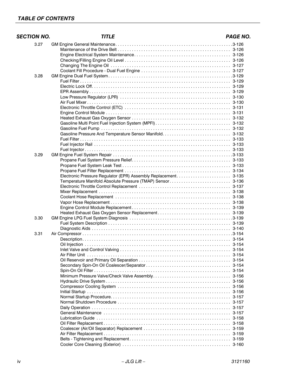 JLG 740AJ Service Manual User Manual | Page 8 / 408