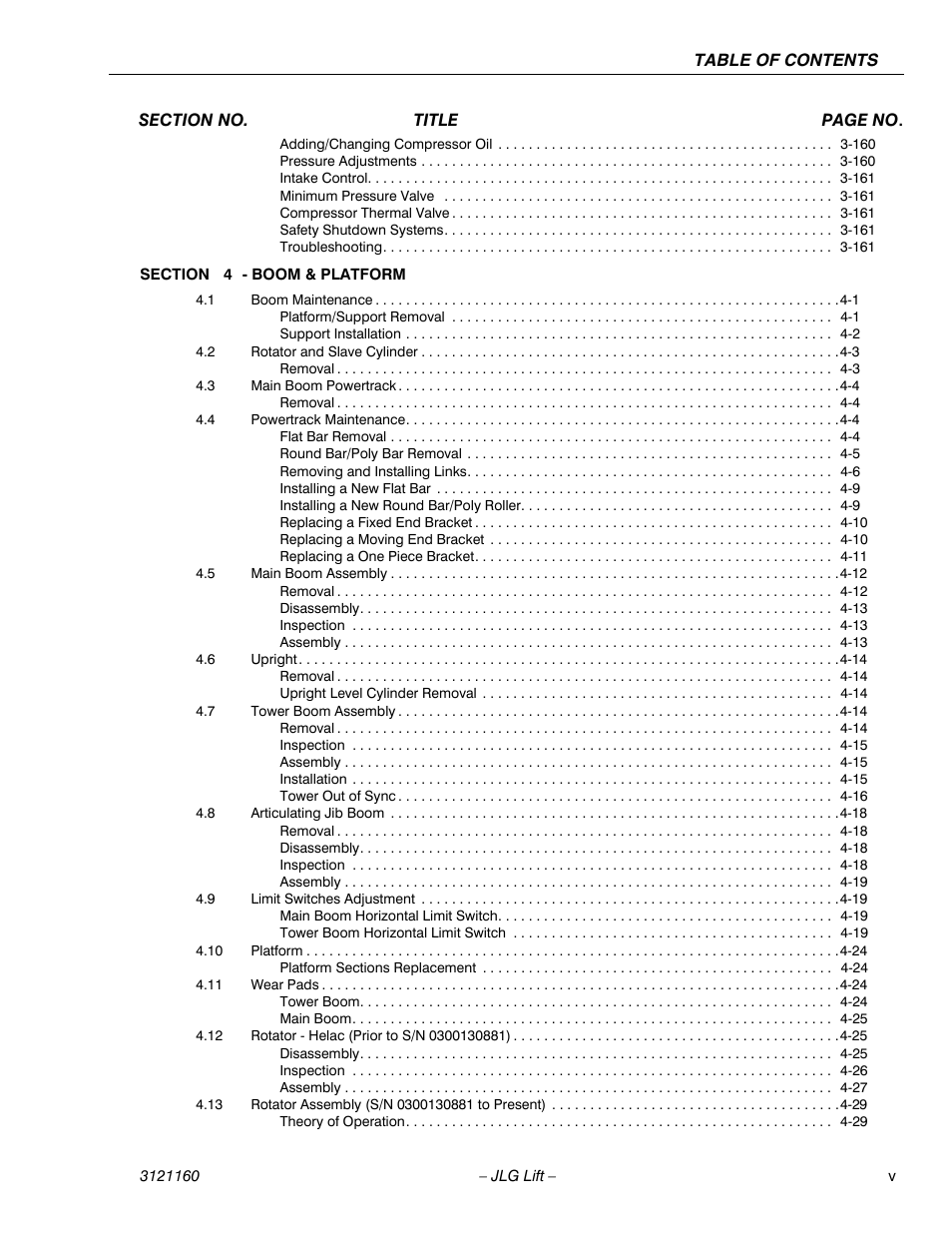 JLG 740AJ Service Manual User Manual | Page 9 / 408