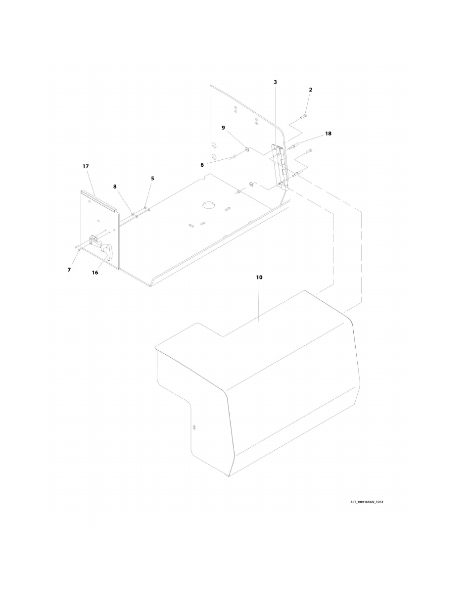 Figure 2-23. covers installation | JLG M4069 Parts Manual User Manual | Page 132 / 364