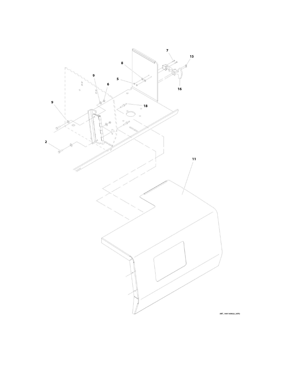 Figure 2-24. covers installation | JLG M4069 Parts Manual User Manual | Page 134 / 364