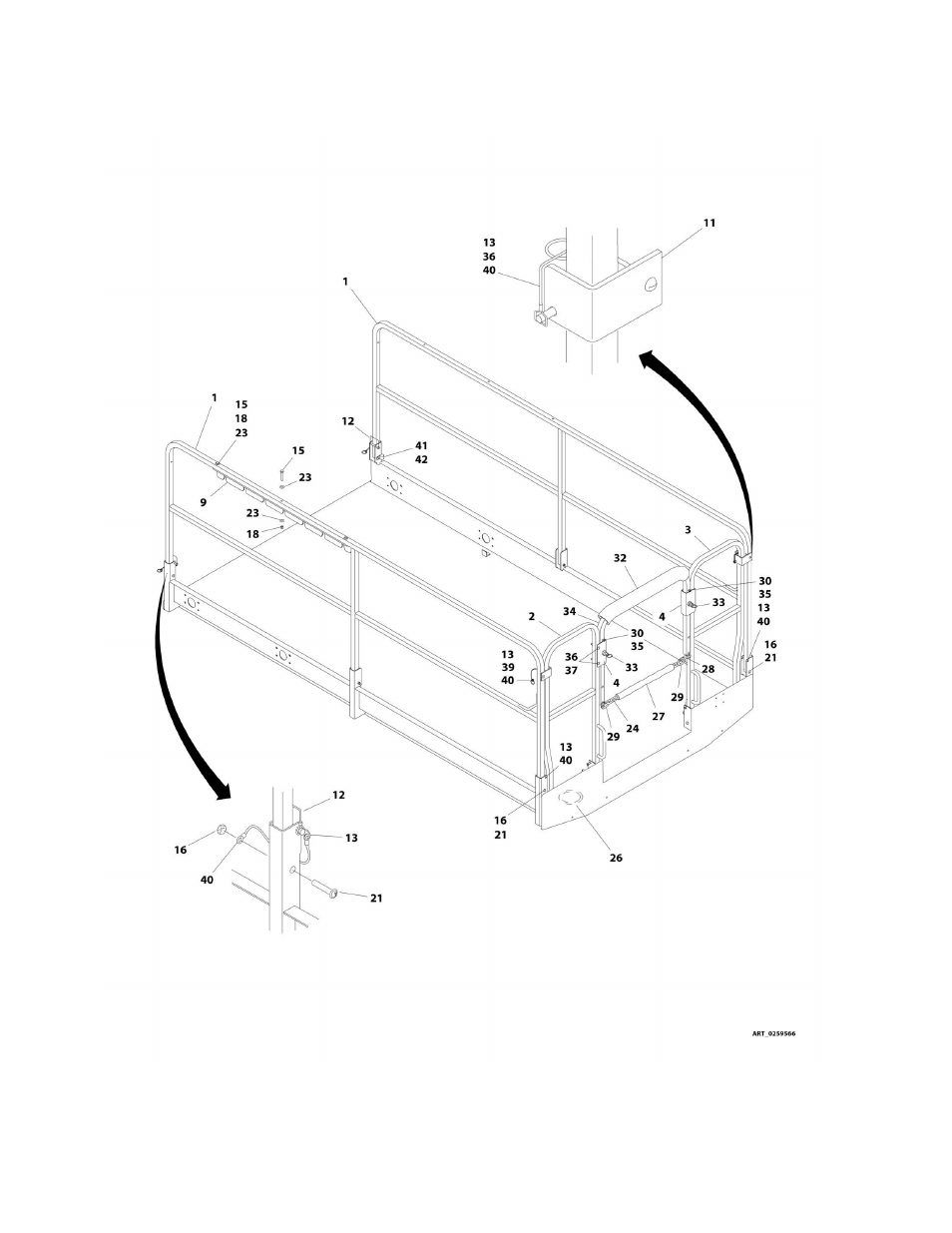 JLG M4069 Parts Manual User Manual | Page 184 / 364