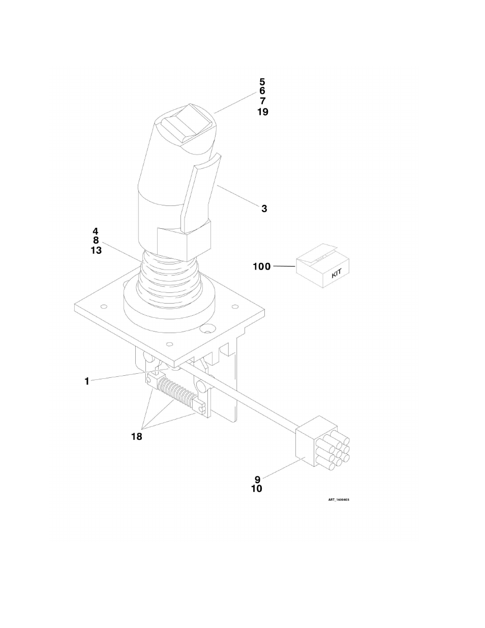 Figure 5-14. drive/steer controller assembly | JLG M4069 Parts Manual User Manual | Page 202 / 364